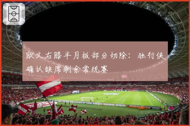 欧文右膝半月板部分切除：独行侠确认缺席剩余常规赛